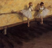 Degas, Edgar - Dancers Practicing at the Barre